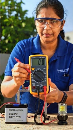 DIY Solar Generator ⚡ Can Solar Power Charge a Battery? (Real Test) #solarkits #diysolar #portable