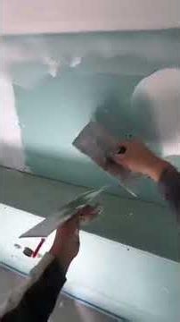 How Pros Mud Drywall Joints Flawlessly 💯#DrywallTips #ConstructionLife #SkilledTrades