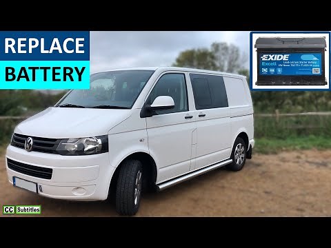 How to replace the battery on a VW T5 - VW T5 Battery Replacement