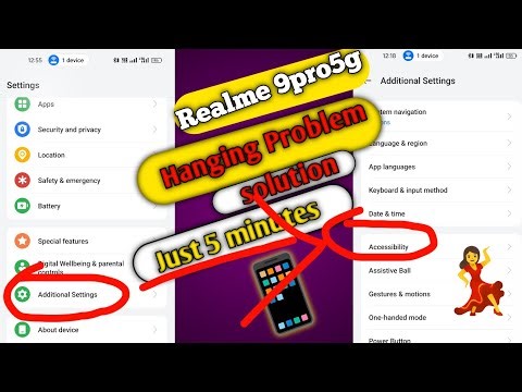 ♥️Android Phone Hang & Leg Problem Solved Realme9pro5g #shortvideo♥️