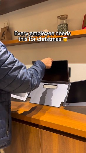 338K views · 774 reactions | Don't show this to a remote worker  #tech #techgadgets #newtech #monitor #wfh #coolfinds #coolgadgets #tech #amazonfinds #coworker | Aura-Displays.com | Facebook