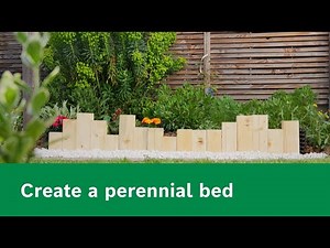 DIY knowledge: Creating a Perennial Flower Bed