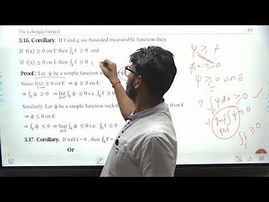 Measure and Integration Theory || Unit-3 || Lecture -3 || M.Sc Maths || By Mr. Parveen Kumar