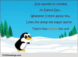 Doing The Happy Dance...