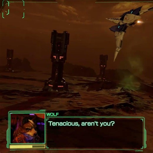 Tenacious, aren't you? #shorts "#starfox x