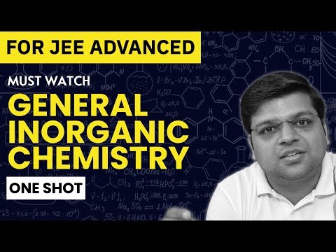 General Inorganic Chemistry (GIOC) | Nishchay JEE 2024 | DexterChem