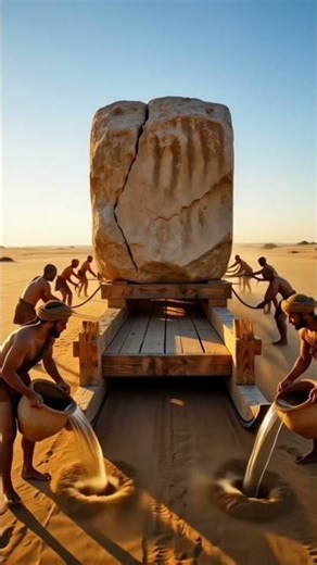 This is how the pyramids were made #pyramid #history #youtubeshorts