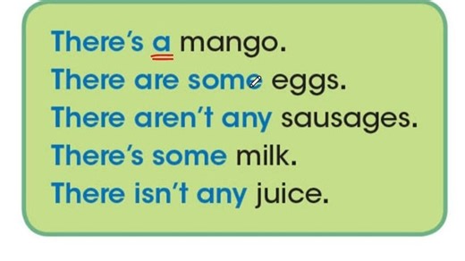 LOOK 2 U7 语法 some和any