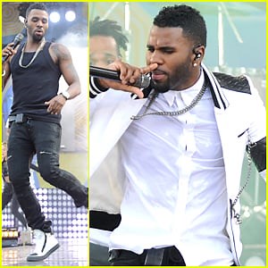 Jason Derulo Gives Shout Out To Fans After ‘GMA’ Concert