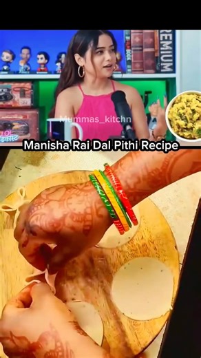 Dal Pithi 🥐#bhartisingh Short Recipe - Manisha Rai Big Boss #manisharani #bigboss #podcast #recipe