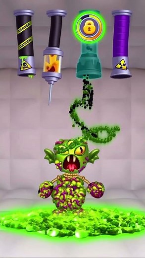 Kick the buddy: transforming the Buddy into an alien 👽#kickthebuddy