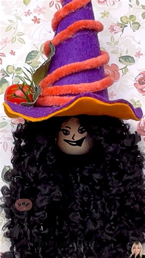 14K views · 72 reactions |  Easy DIY for Halloween lovers!Make your own witch decoration in minutes – fun, budget-friendly and super festive 彩 | Dsecoration | Facebook