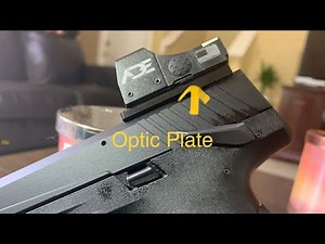 Taurus Tx22 Install Optic Mount