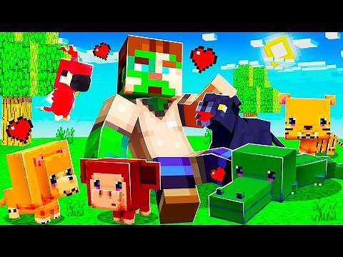 I Tamed Every CUTE PET in Minecraft