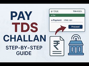 How to Pay TDS Challan / TDS चालान कैसे भरें