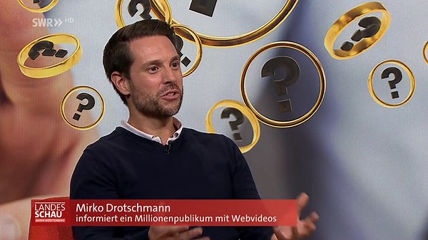 Mister Wissen2go, Mirko Drotschmann, erklärt die Welt so, dass man es kapiert
