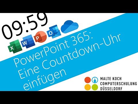 PowerPoint 365: Eine Countdown-Uhr einfügen