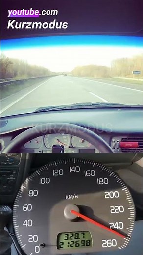 VOLVO C70 2.3 T5 HEICO 1999 TOP SPEED TEST #volvo