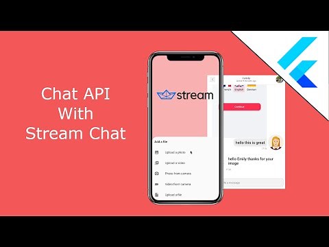 Flutter Chat API with Stream Chat