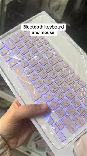 Bluetooth keyboard and mouse #bluetooth #keyboard #mouse #smartphone