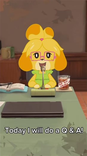 Amara Walker on Instagram: "Isabelle x Doom Slayer Q&A ep 1 #fanart #animalcrossing #doom #couplegoals❤️ #podcast"