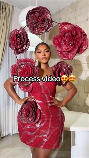 Handcrafted Bridal Dress Creation Process Video