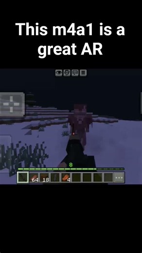 Minecraft mobile: M4A1 Rifle Gun mod Mcpe #m4a1gun #minecraft #minecraftmods #minecraftmodpack