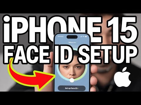 How to setup Face ID on iPhone 15 - Pro Tips
