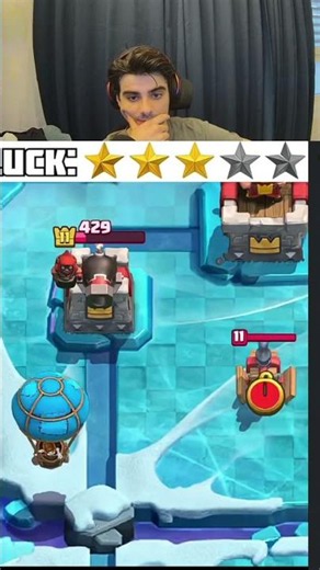 Luck in Clash Royale #clashroyale