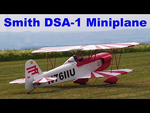 Smith DSA-1 Miniplane | scale RC biplane | 4K | Halenkovice 2021