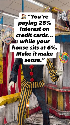 Most homeowners are sitting on record equity and record credit-card debt. That’s not balance. That’s backwards. You can’t build wealth while paying 25% to lenders and letting your own money sleep in your walls. Use it. Reallocate it. Win. 💬 Would you ever use your home’s equity to pay off debt? Be honest 👇 ➡️ Follow @mikethemortgagejedi for financial plays that actually make sense. #HomeEquity #DebtFreeJourney #MikeTheMortgageJedi #WinWinWednesday #MortgageStrategy #SmartMoneyMoves #MortgageBr