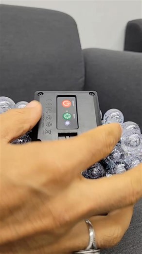 VIRSA on Instagram: "100 balls solar decoration lights with solar panel , 8 light modes auto ON / OFF #christmaslights #christmasdecor #christmsstime"