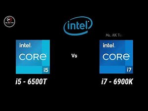 intel i5-6500T vs i7-6900K 6th Gen Desktop Processor l Intel Core Processor Specification Comparison