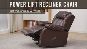 Watch Electric power lift recliner chair for elderly on Amazon Live