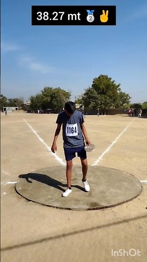 discus throw under 14 silver medal🥈 #shrots #virealshorts #hrm