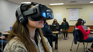 VR-based learning for adult education, providing immersive environments for skill acquisition and knowledge.