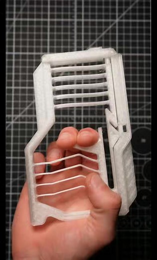 66K views · 161 reactions | 3D printed compliant gun scaled up #mechanicaltool #cartyski #Reprint #3dprint #3d | cartyski | Facebook
