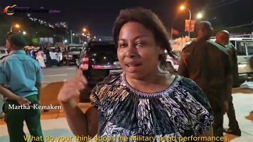 Military bands from the Papua New Guinea Defence Force and its partner countries delivered an impressive performance during the Military Tattoo at Sir Hubert Murray Stadium yesterday evening. The event featured performances from PNG, Australia, New Zealand, the United States, Tonga, Fiji, Vanuatu, Japan, India, and the United Kingdom. Post-Courier Online asked the audience what they thought of the performances, and these are their responses. | Post Courier