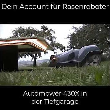 Automower 430X mit Tiefgarage