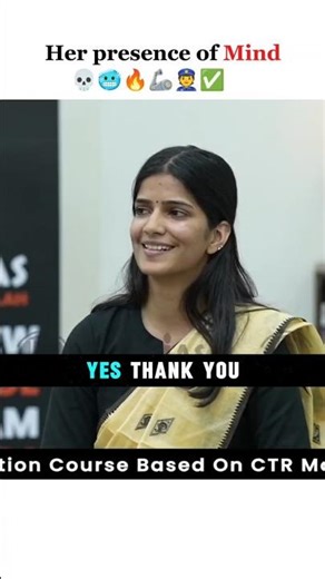 This is Called Upsc Aspirant 🔥👩‍✈️✅ Garima Mundra | Interview#upscinterview #civilservice