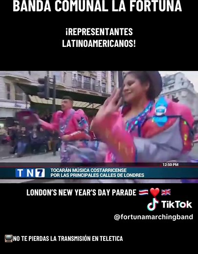 La Banda Comunales de Fortuna en Londres 2023
