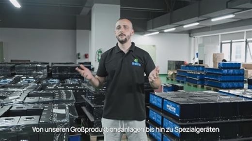 DCHOUSE 12V 100AH LiFePO4 Bluetooth Lithium Batterie,mit 10A Batterie Ladegeräte,100A BMS Niedertemperaturschutz,1280Wh Autobatterie für Trolling-Motor,Wohnmobil,Wohnwagen,Solaranlage