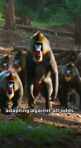 Mandrill Escapes the Chainsaws — What Happens in the Clearing?