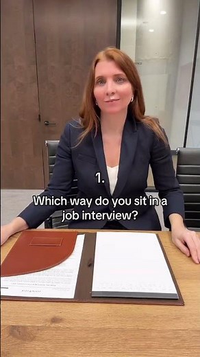 How to sit in a Job interview || interview questions #career #jobinterview #interviewtips