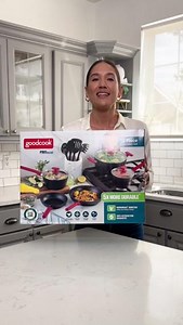 22 reactions · 3 comments | Unbox a new GoodCook ProEase Cookware set! This nonstick pot and pan set brings high-quality cookware to your home kitchen. You will love the ergonomic design of the flame guard bakelite handles for balance and safety. Comment the first dish you would make with this set for a chance to your own GoodCook ProEase Cookware set! Add to Collection: https://bit.ly/ProEase-Cookware-Set #GoodCook #GoodCooking #Recipes #ProEase #CookwareSet | GoodCook | Facebook