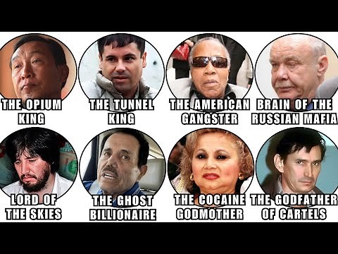 12 Notorious Drug Kingpins Explained In 12 Minutes