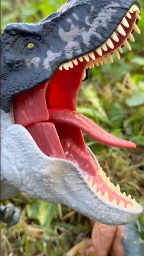 POWER DEVOUR T REX!!! JURASSIC WORLD RENACE DE MATTEL!!! 😃😃😃 #trex #jurassicworld #mattel