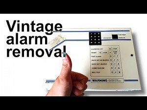 Retro Alarm System Removal | Quick Jobs 01