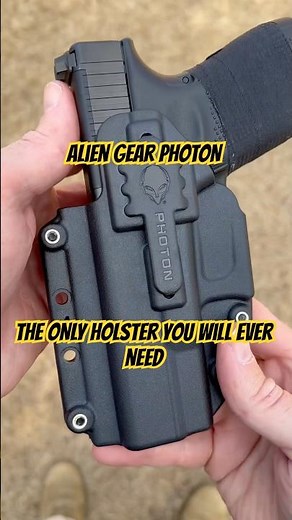Alien Gear PHOTON…The ONLY holster you will ever need or want!! #photon #gorillatag #shorts #edc