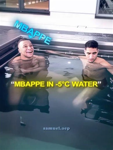 Ronaldo vs Mbappe vs Haaland Ice Bath Challenge 🥶
